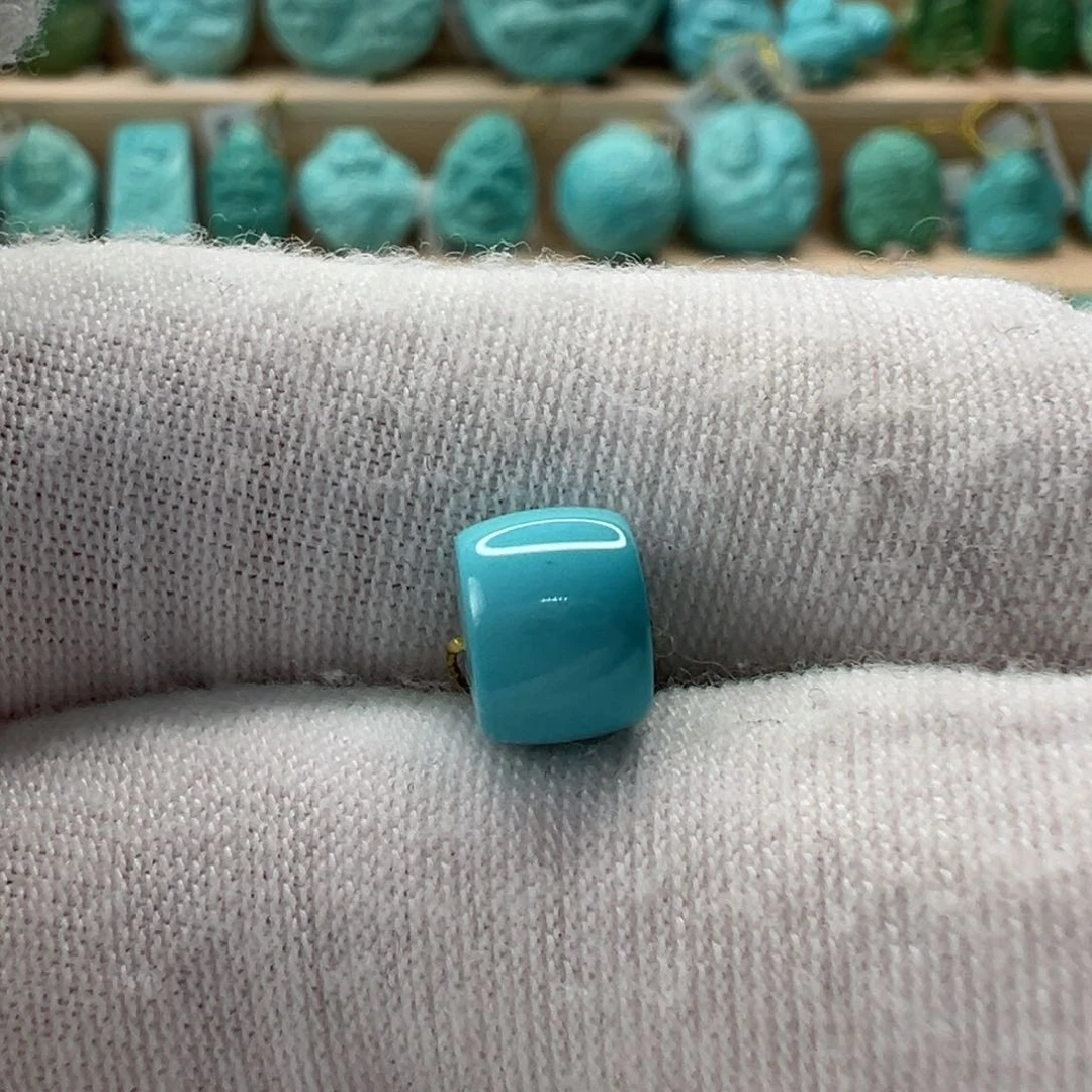 未镶嵌绿松石直切珠 7.4mm