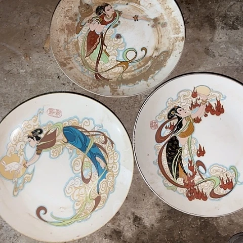 瓷片国营厂库存微瑕三个