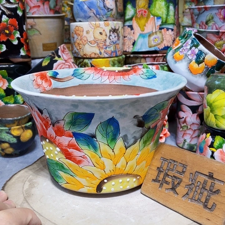 景德镇艺术手绘作品