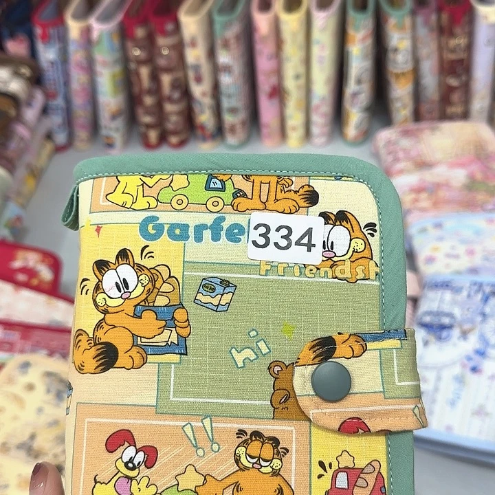 A6布艺单环存钱本