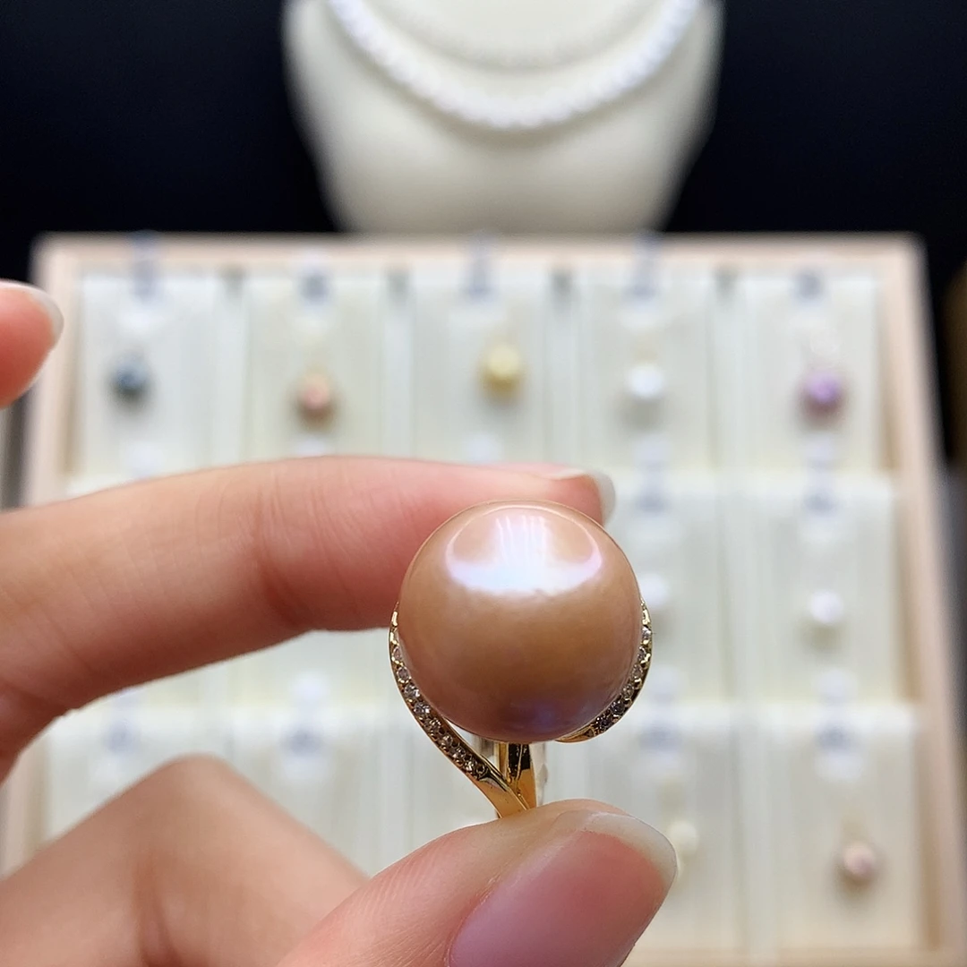 淡水珍珠合金颈饰