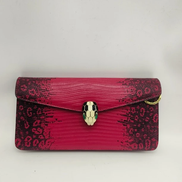 95新 BVLGARI/宝格丽 宝格丽红色蛇头