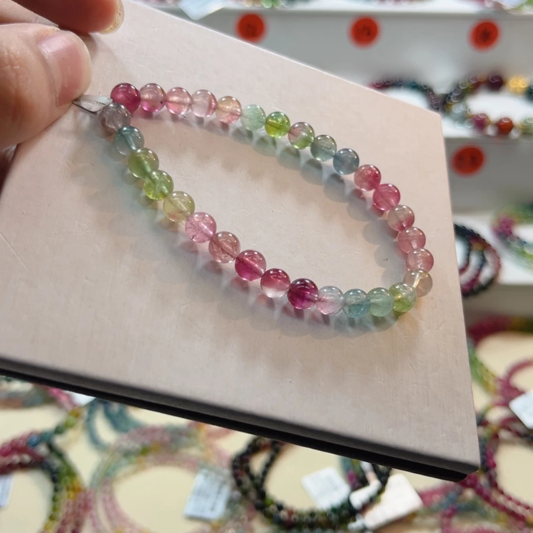 未镶嵌手链碧玺碧玺