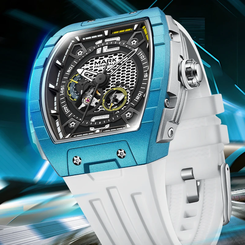 马克华菲男士多功能时尚潮流夜光个性经典手表6002【A】手表机械表