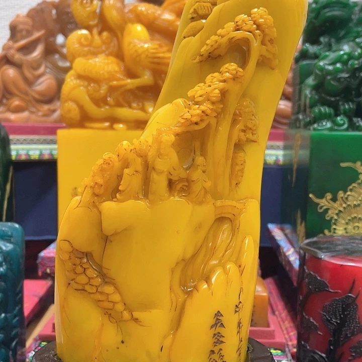 寿山石印石篆刻印章引首章闲章姓名章生日礼物