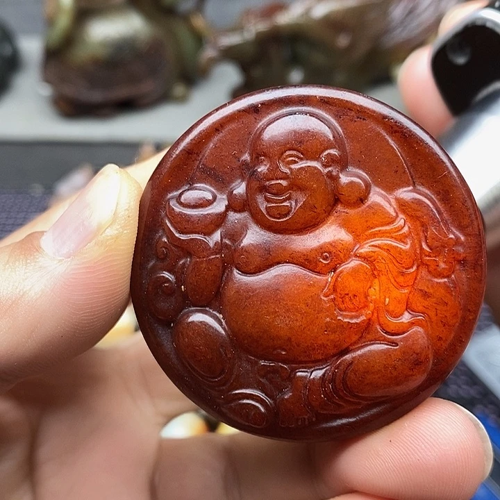 未镶嵌蛇纹石玉颈饰