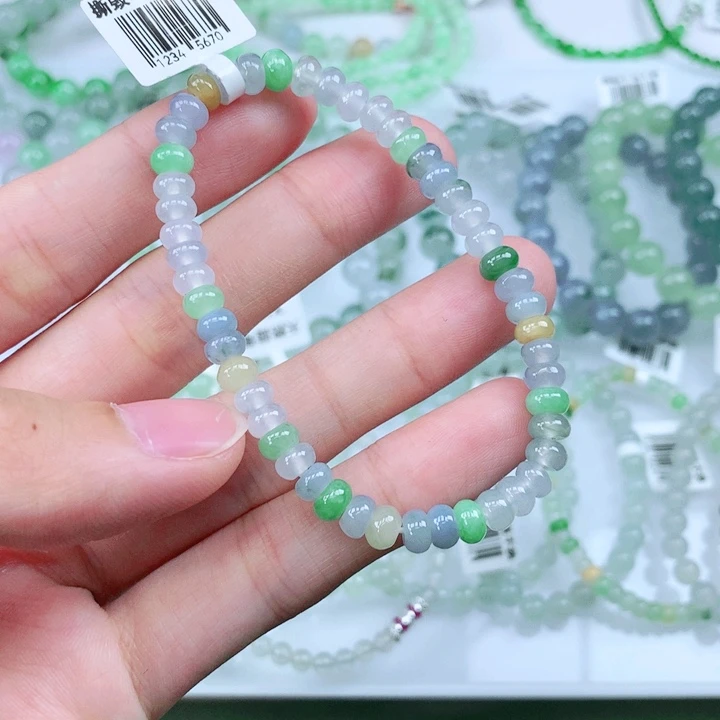 未镶嵌手链翡翠翡翠