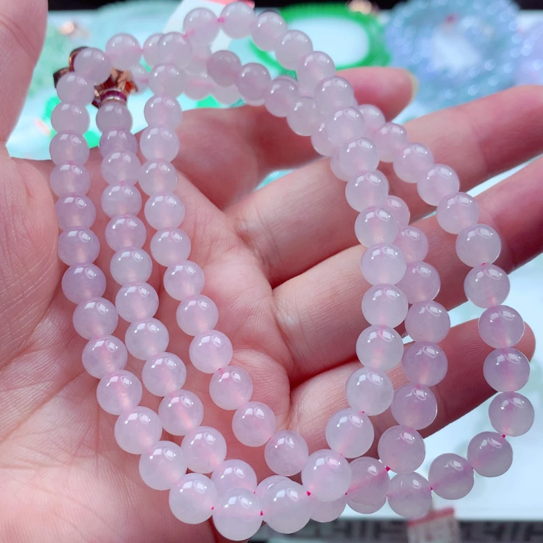 翡翠未镶嵌手链卡7