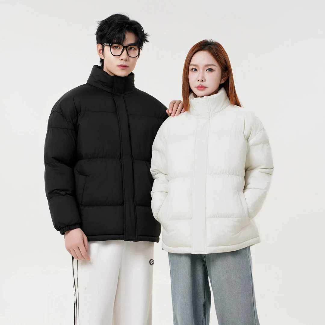 冬季户外棉衣加厚保暖情侣款立领棉服潮流宽松休闲百搭男女同款
