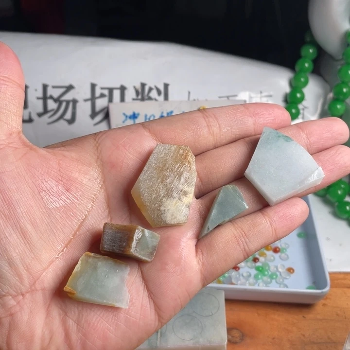 翡翠散珠翡翠一块