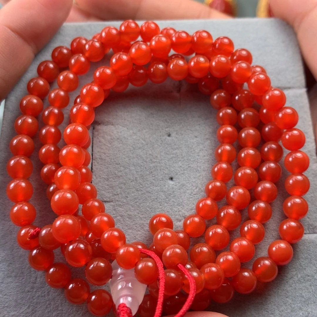 未镶嵌手串南红玛瑙