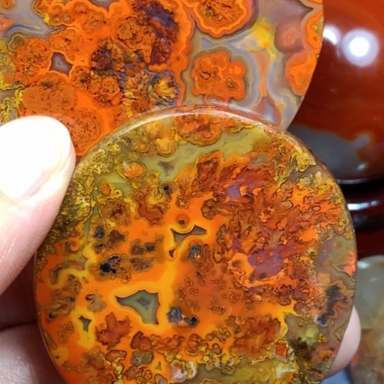 用***5玛瑙/玉髓未镶嵌颈饰