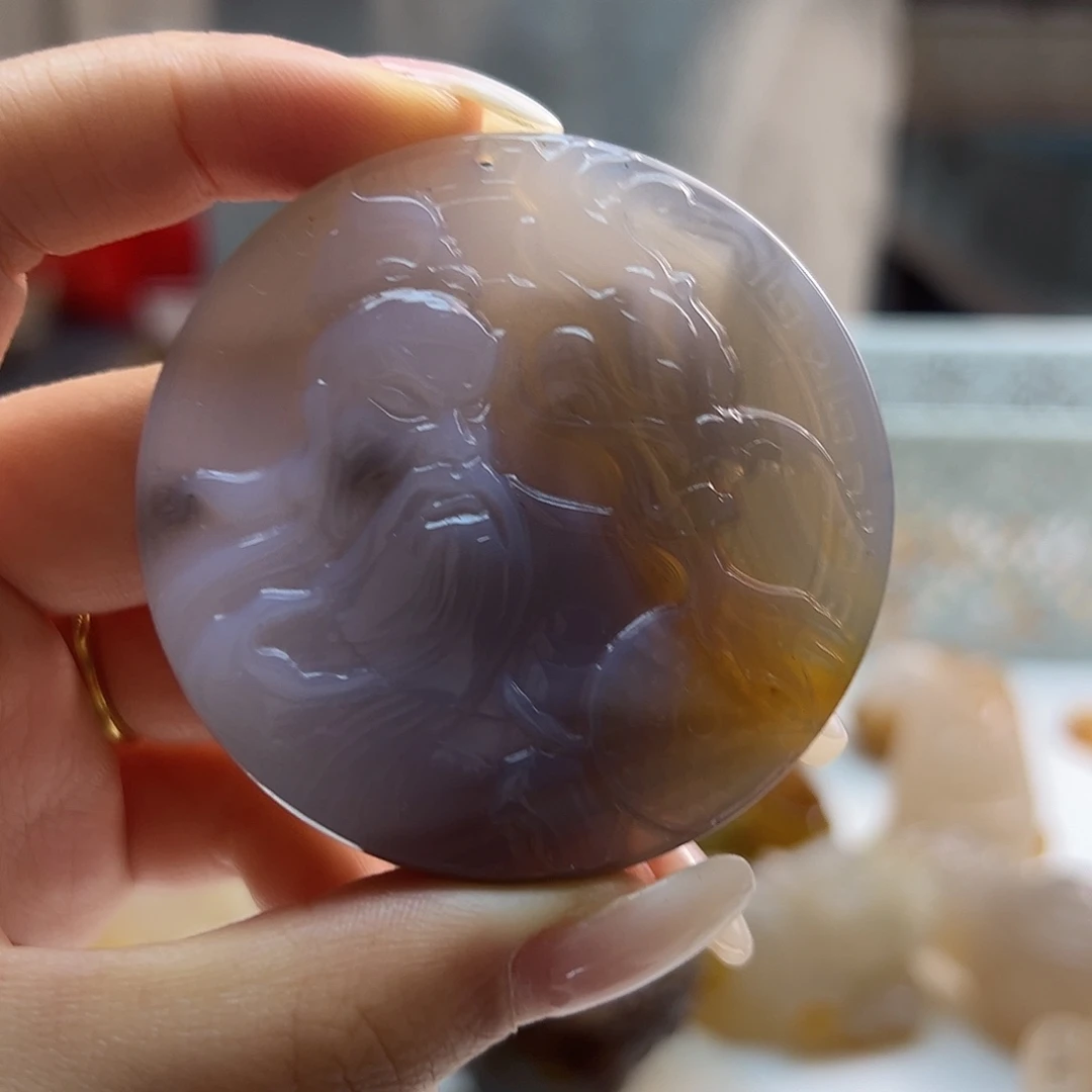 玛瑙/玉髓未镶嵌吊坠(不含链)