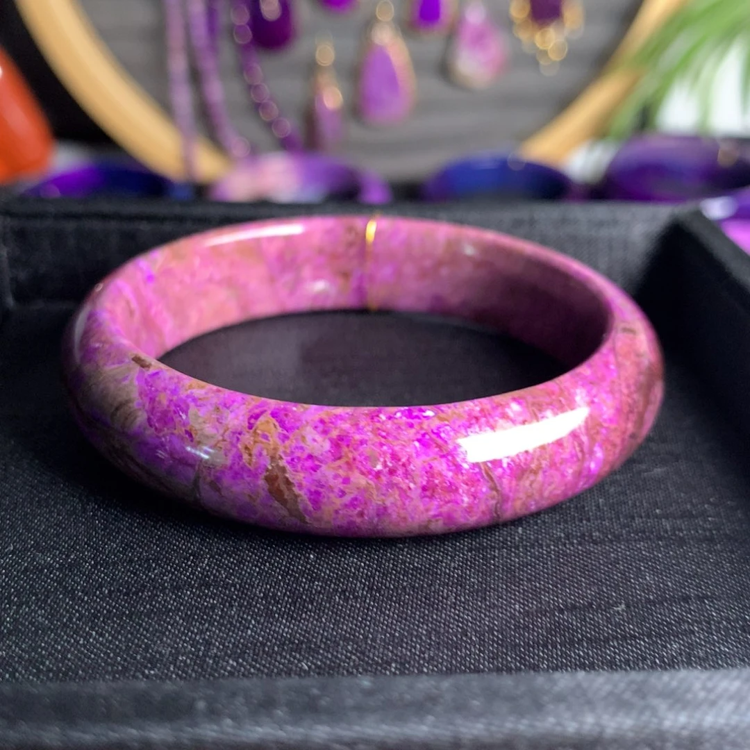 苏纪石（舒俱来）未镶嵌手镯