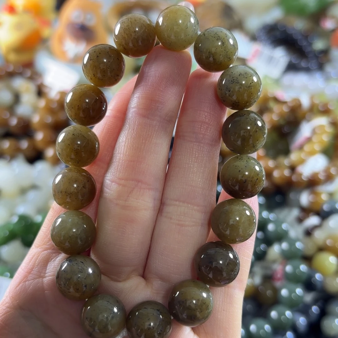 和田玉未镶嵌手串11