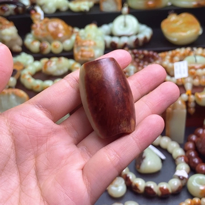 岫岩河磨玉（透闪石质玉）未镶嵌挂件