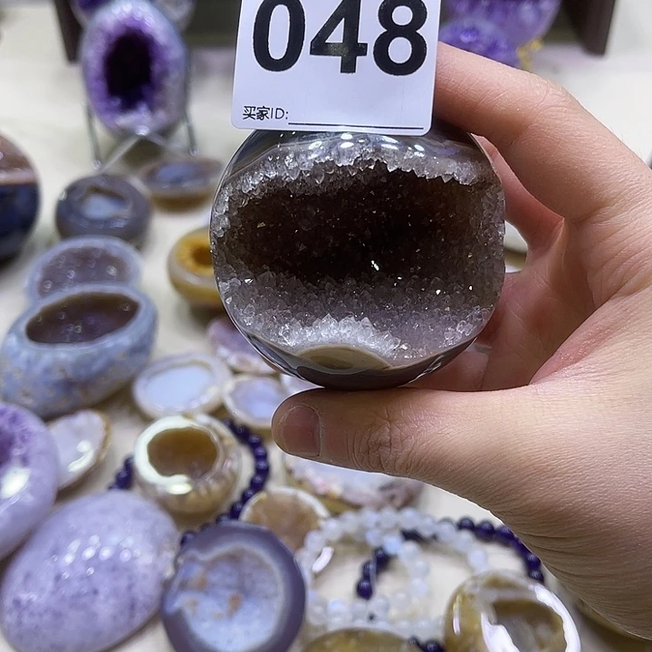 紫晶摆件未镶嵌摆件048