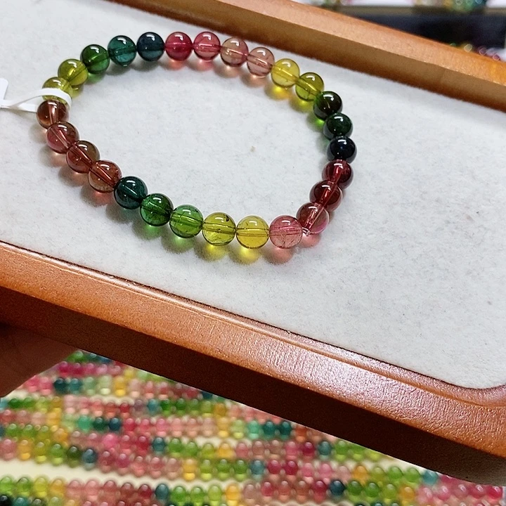 碧玺手链未镶嵌碧玺手链7.1毫米