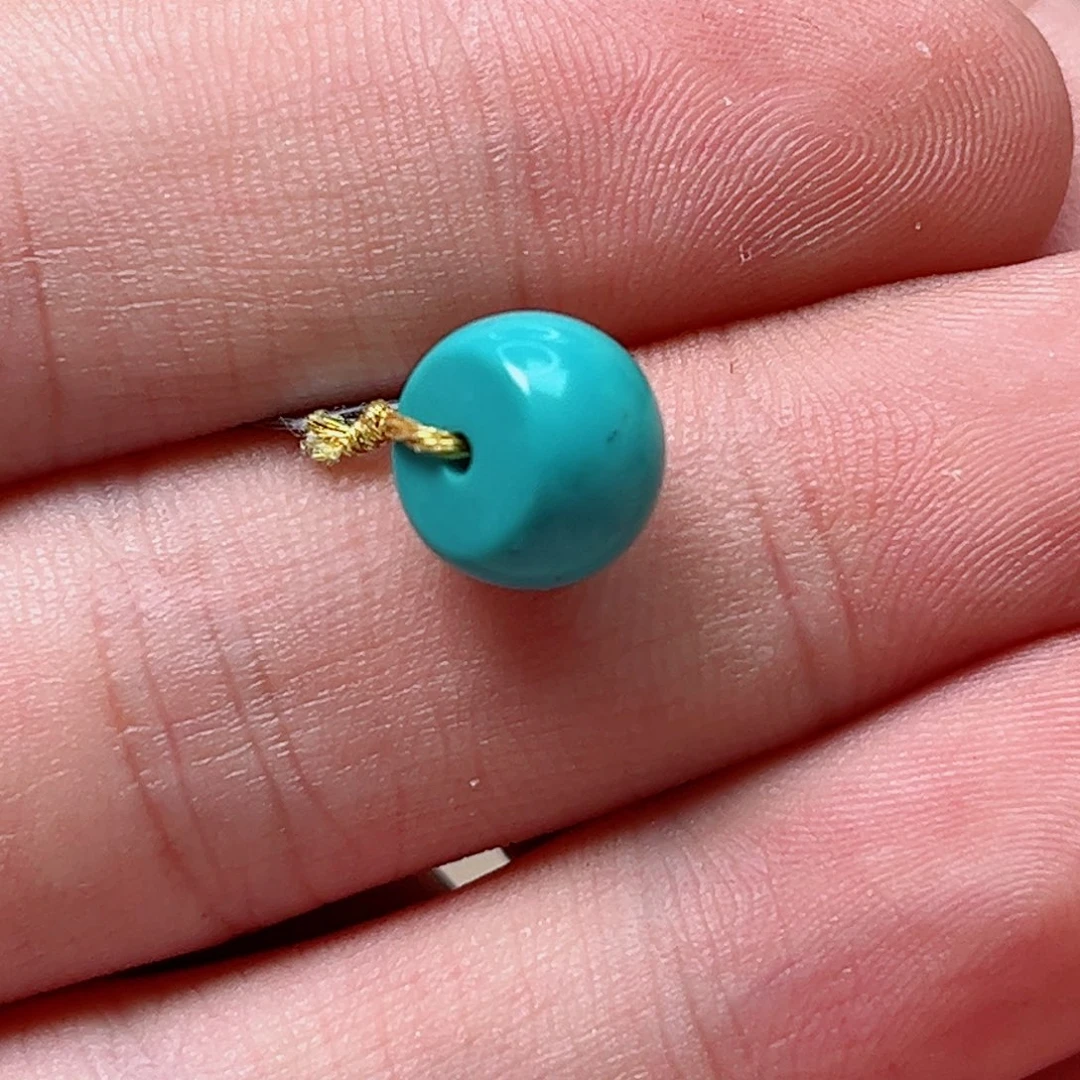 绿松石9.6墩子未镶嵌