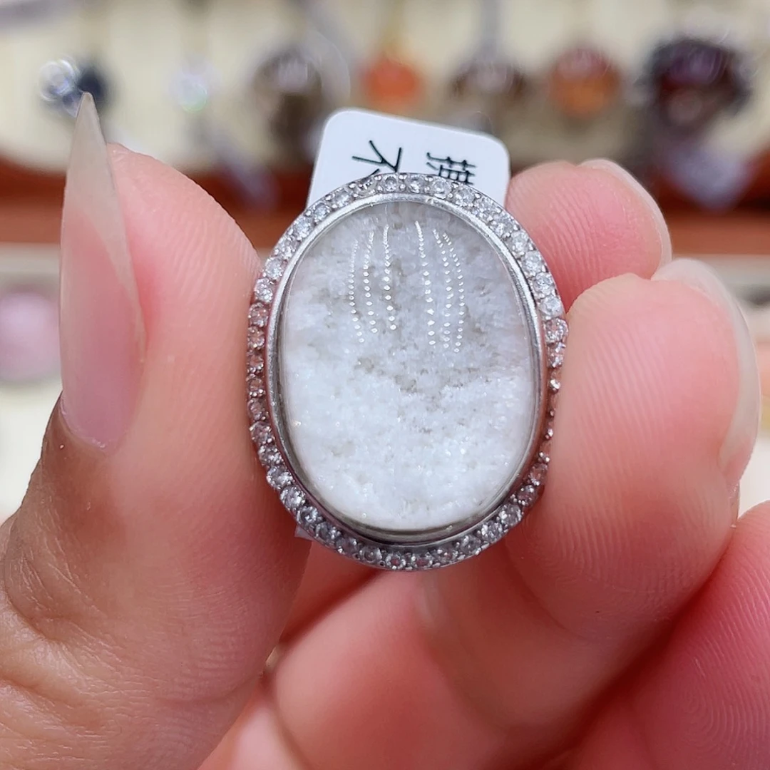 水晶磨合银S925镶嵌G****室磨合