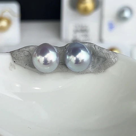 未镶嵌裸珠定制海水珍珠澳白宝石光