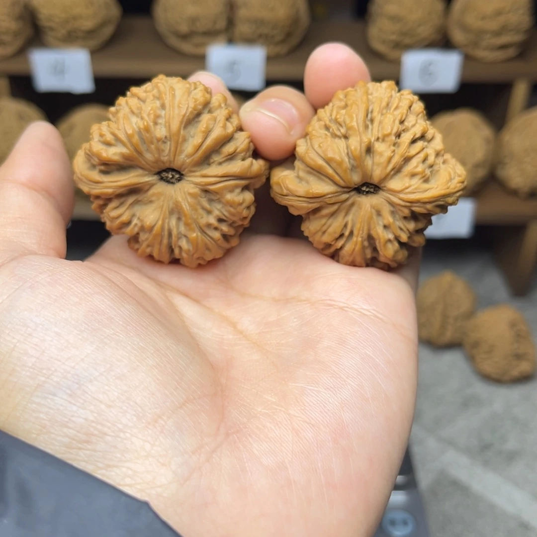 山****文玩核桃把件涿鹿南疆石