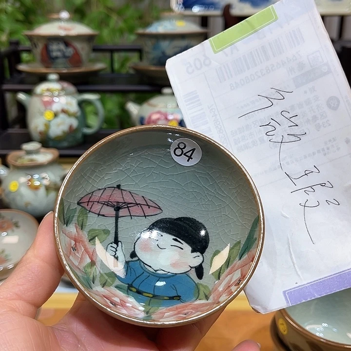 景德镇陶瓷手绘茶具