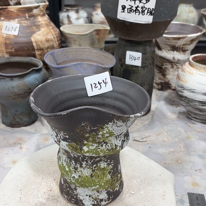 摆件高15，口14，无孔1254