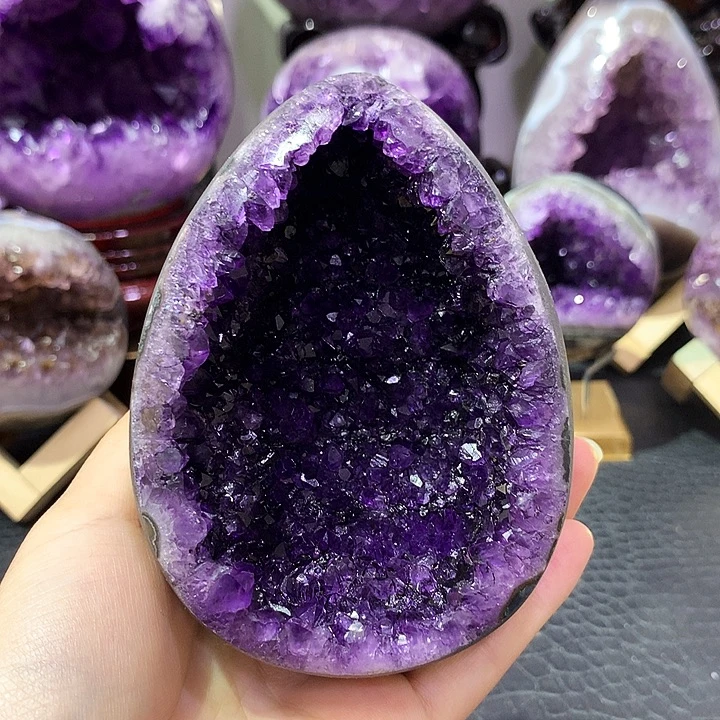 未镶嵌珠宝半成品紫晶