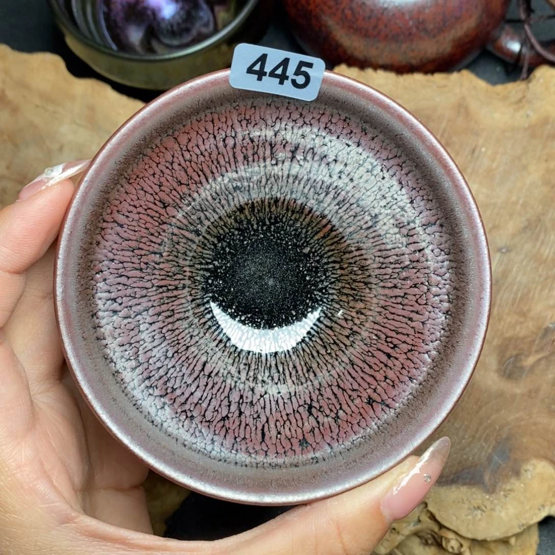茶盏建窑建盏主人杯445