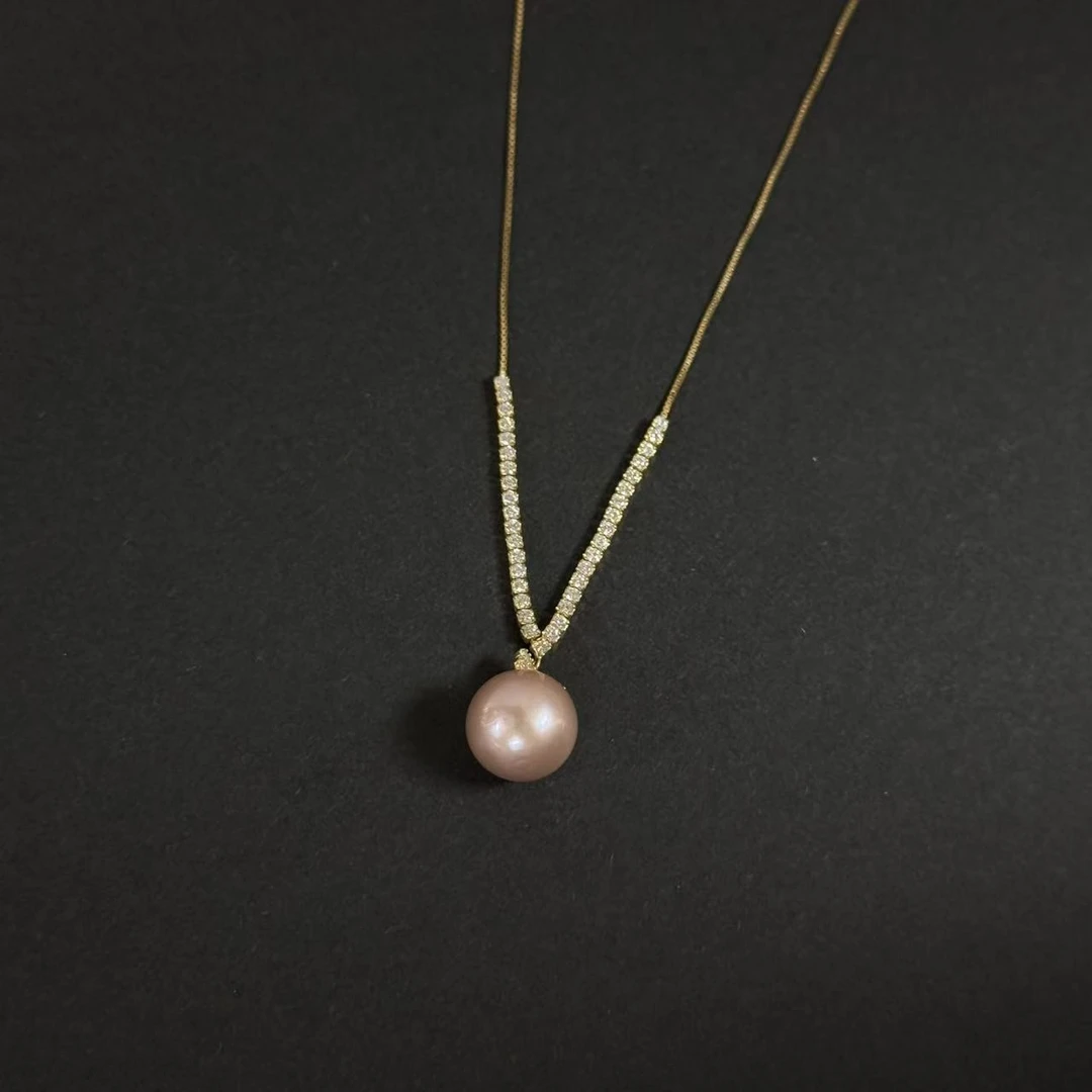 V型强光轻奢设计款项链WS283