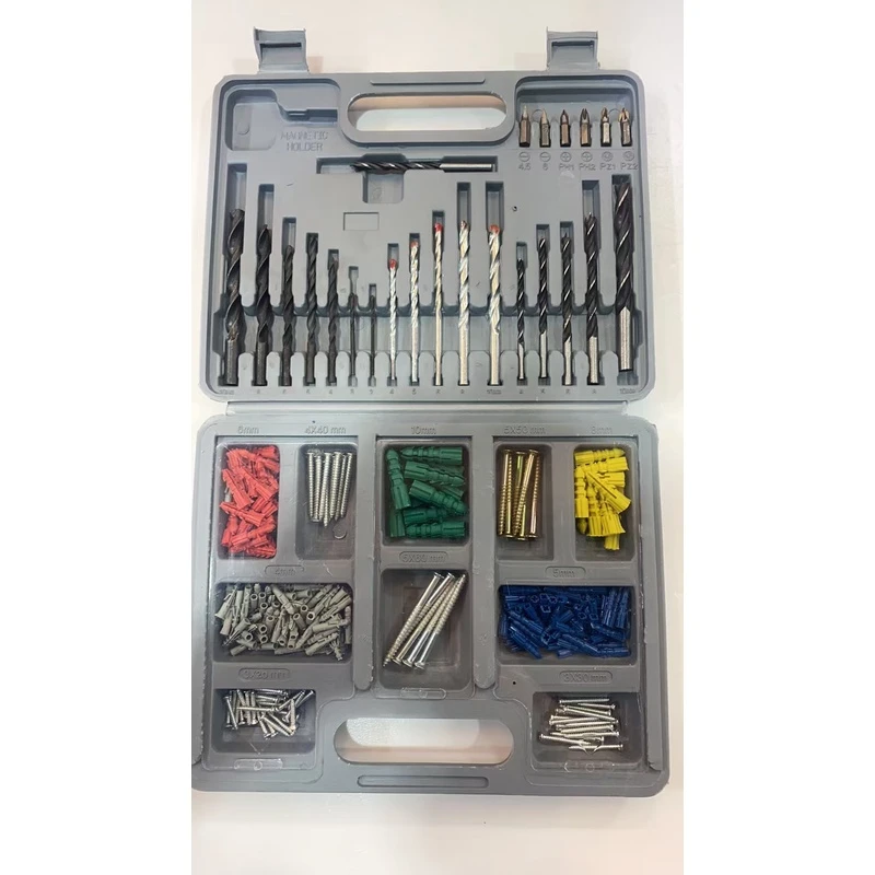 【袁总专属】【装修神器】膨胀螺丝+塑料螺丝+钉子钻头多功能组合