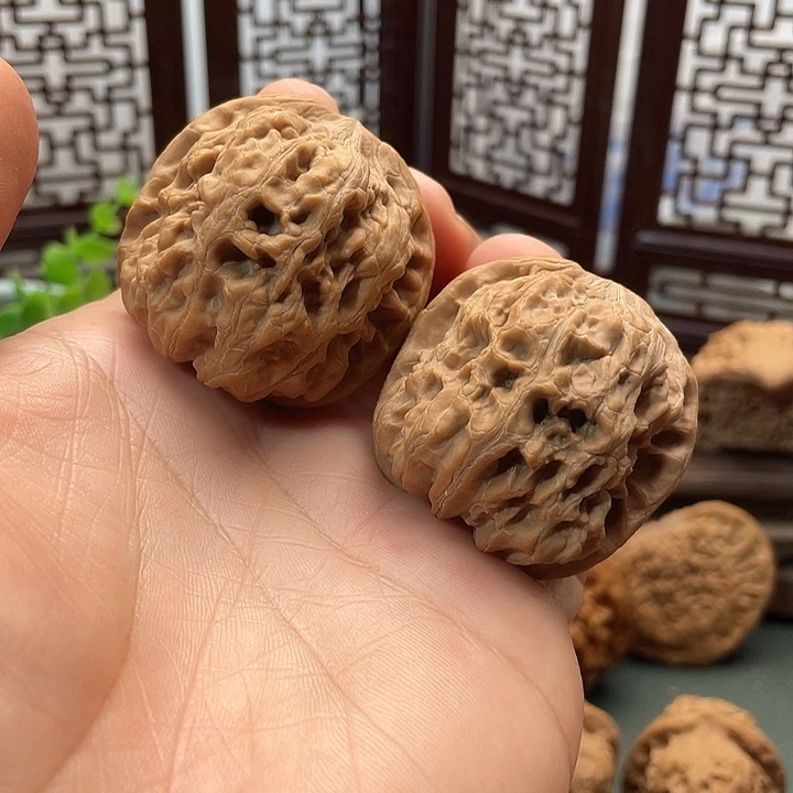 文玩核桃吊坠西北将军