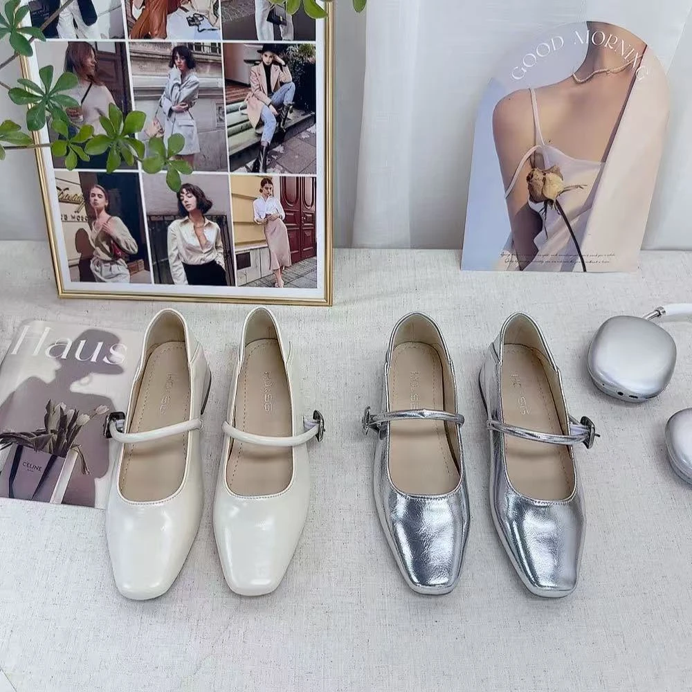 322法式时尚简约百搭浅口单鞋