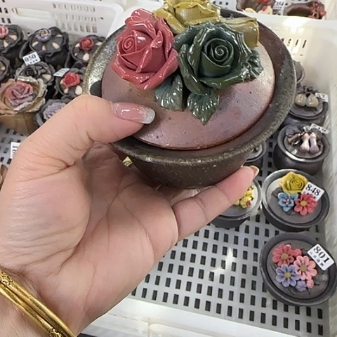 無***心山泉造物手工制作柴烧845
