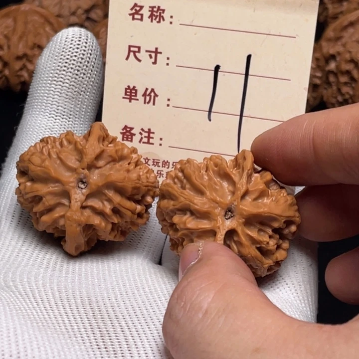 把件文玩核桃苹果园35尺以打底11