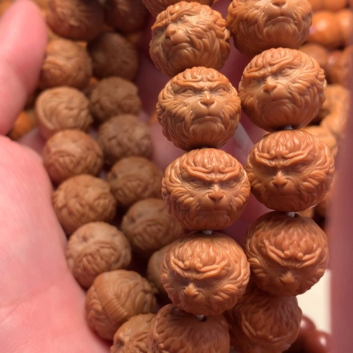 【闪购商品】猴头核桃手串用****7悟空