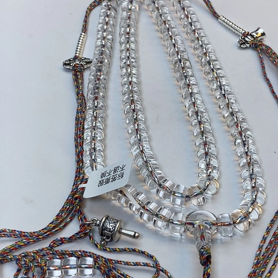 水晶手链未镶嵌原创设计108