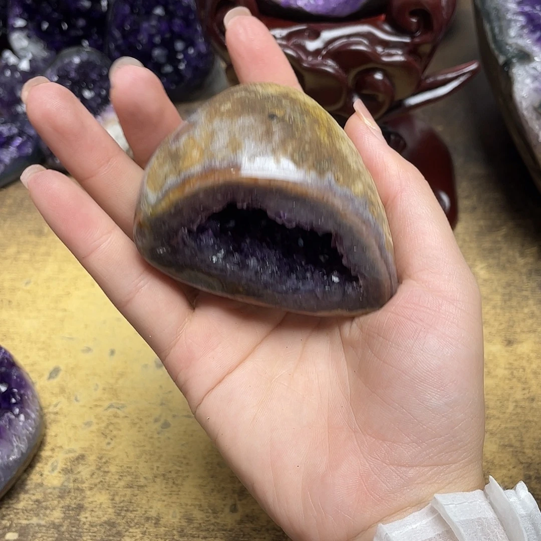 未镶嵌大型摆件（非配饰）紫晶