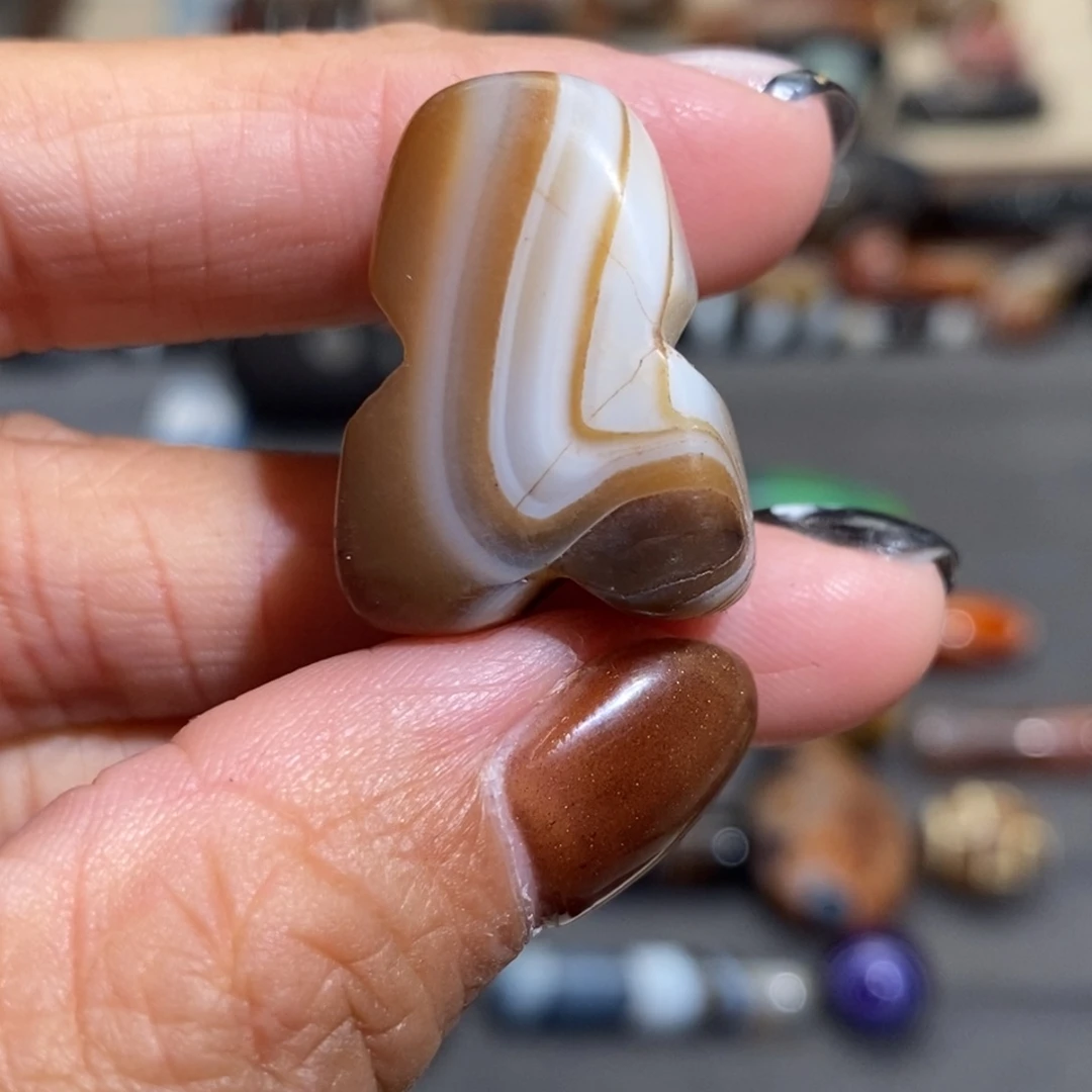 榻***子玛瑙/玉髓合金手链