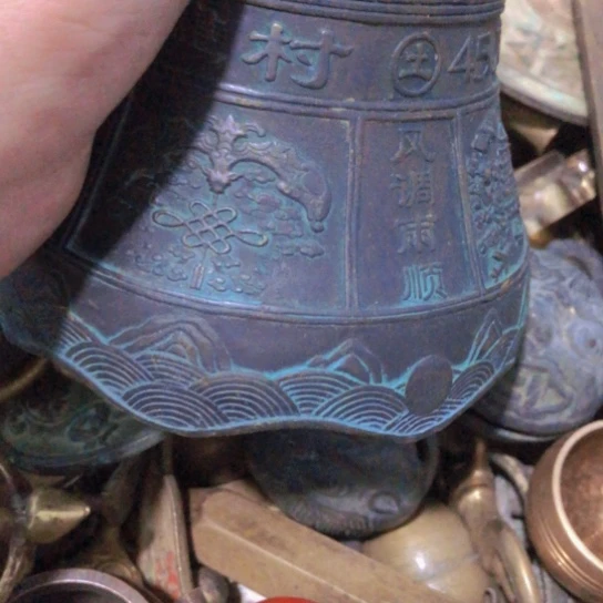 古***园闪电购铜摆件工艺品