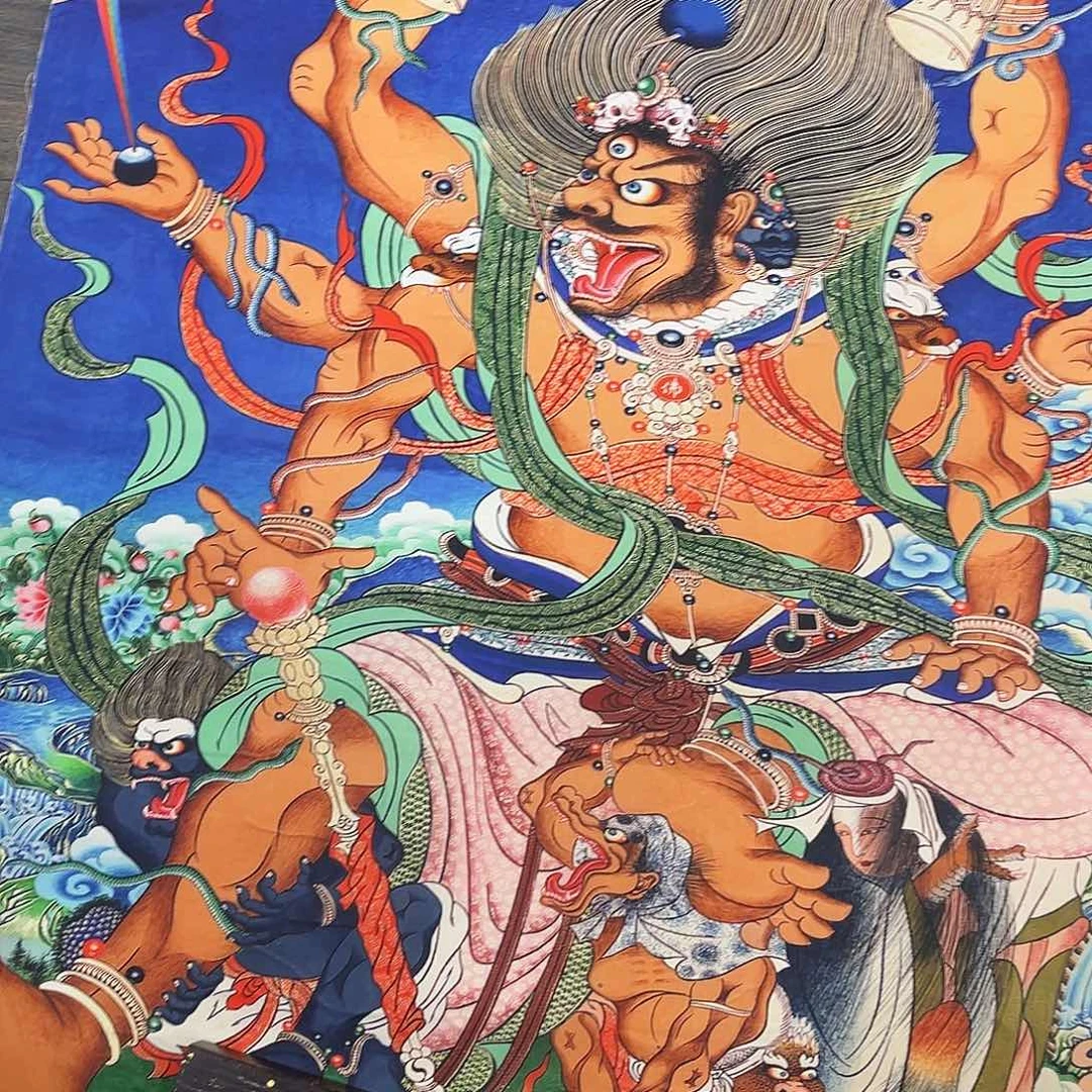 卷轴画唐卡精品原作