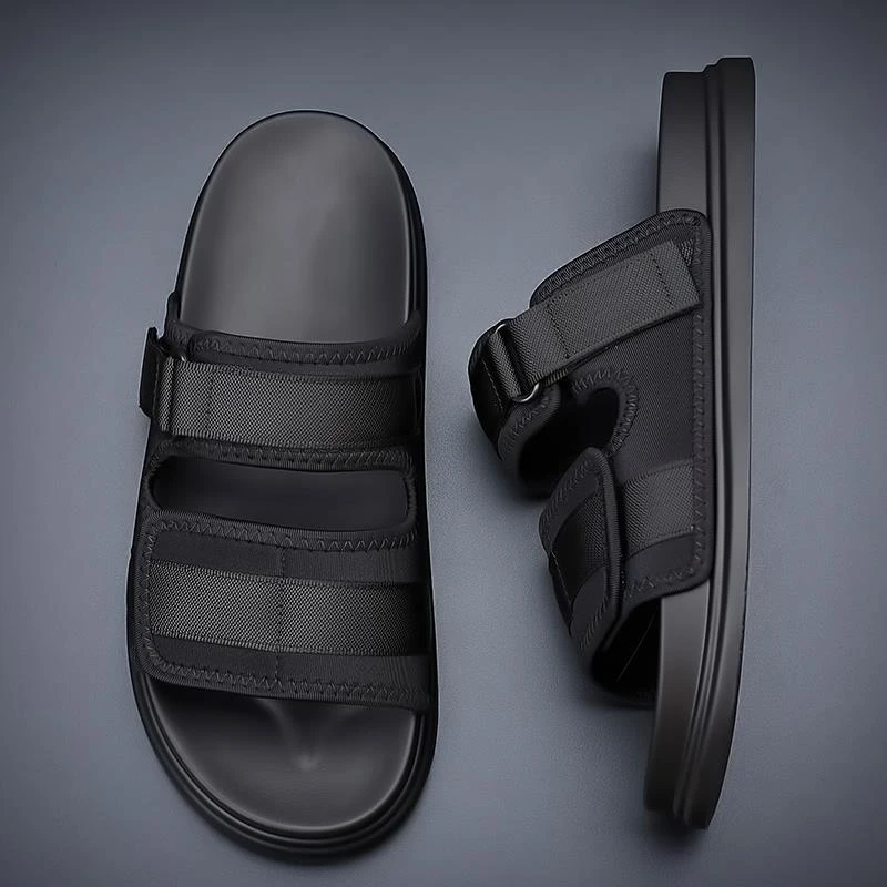 拖鞋男夏季2025新款外穿休闲百搭软底防滑防臭男士一字沙滩拖鞋男