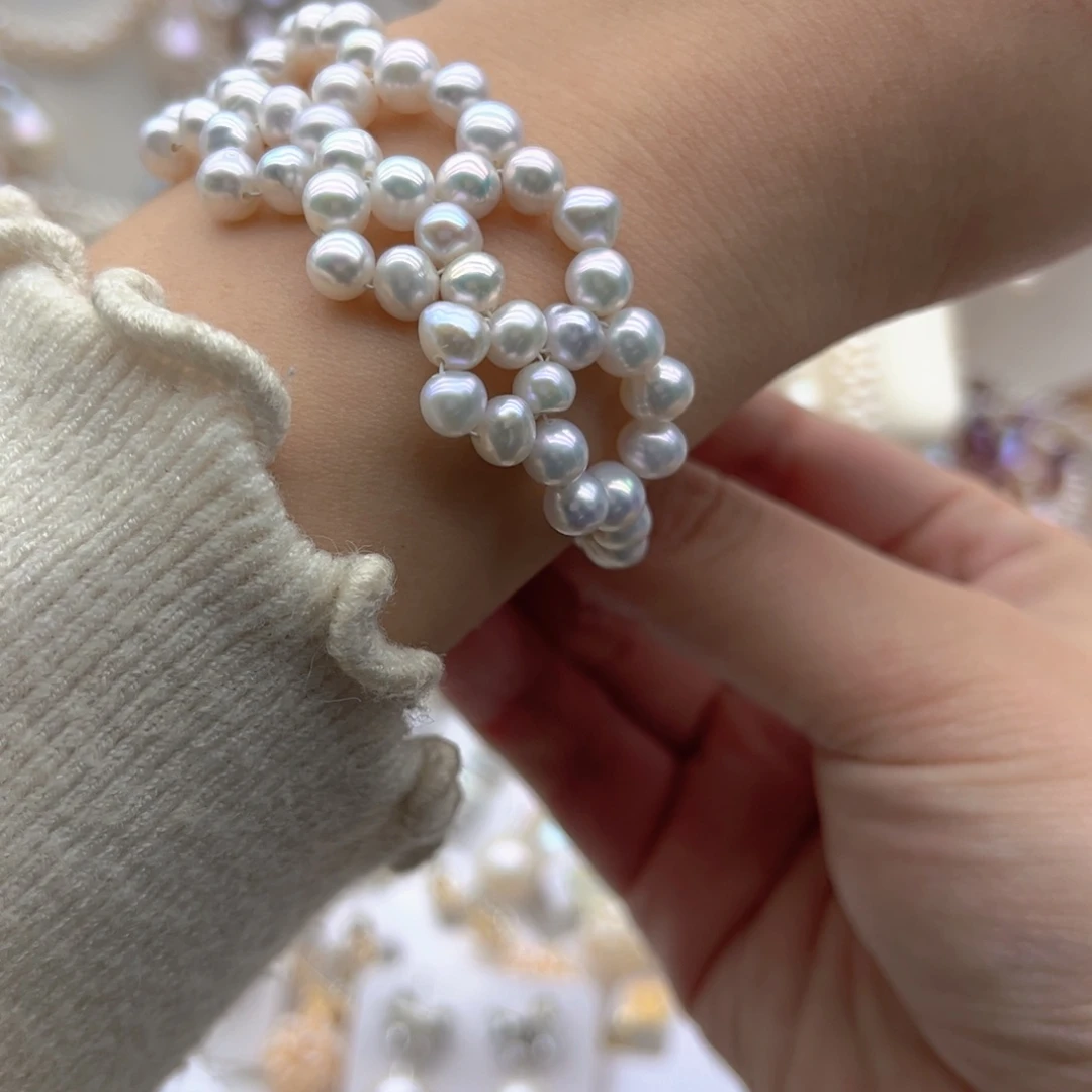 淡水珍珠未镶嵌颈饰