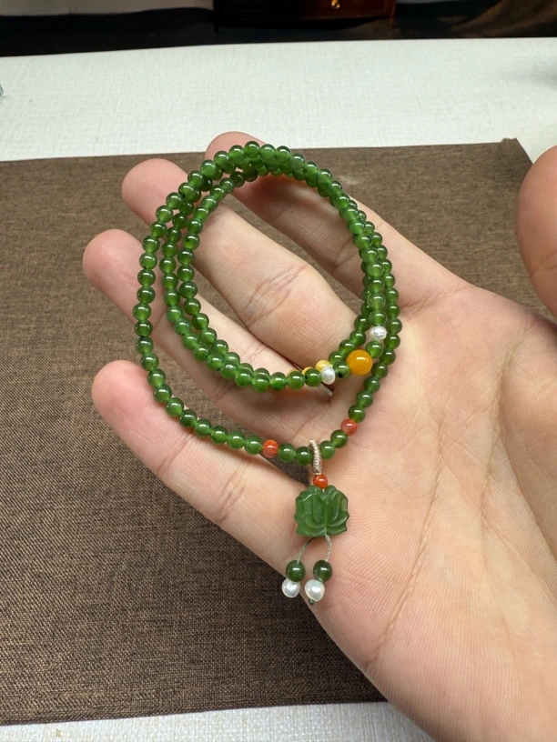 【理想珠宝】和田玉手串