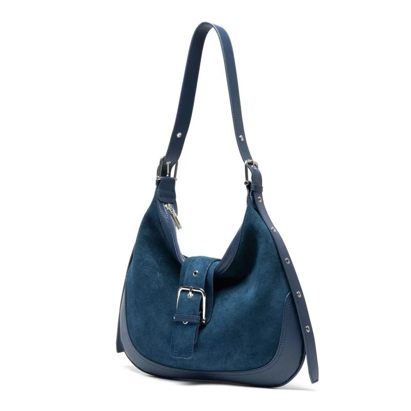 【广州特特】XKY-3219-蓝色时尚腋下肩包设计师通勤简约