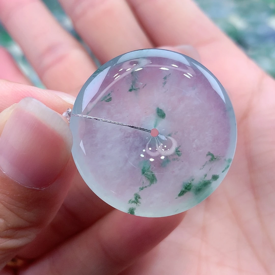 颈饰未镶嵌翡翠编号67尺寸30.4-5.9