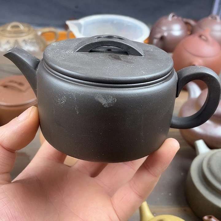 紫砂茶壶处理一把