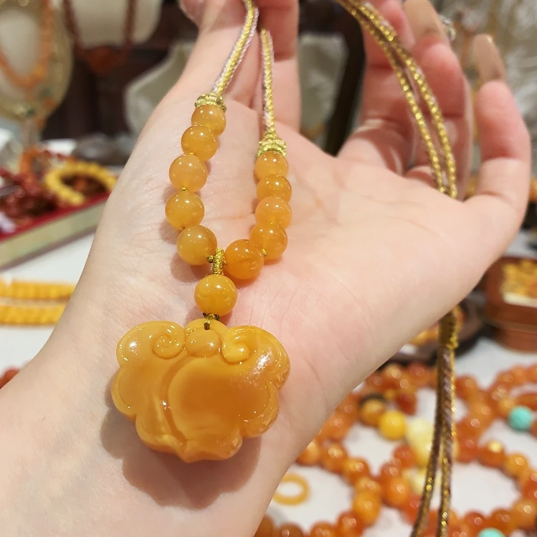 蜜蜡未镶嵌手链手串