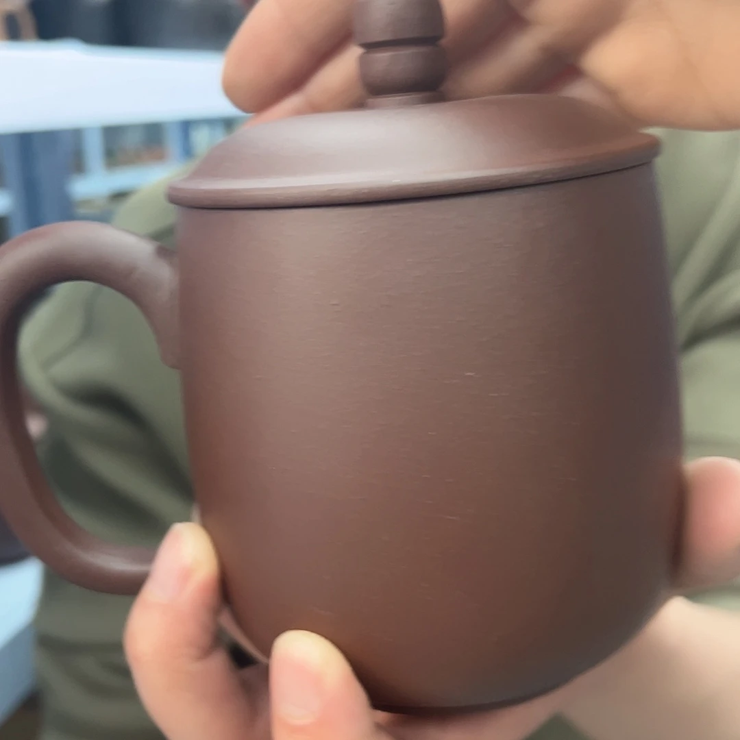 紫砂茶杯原矿紫砂